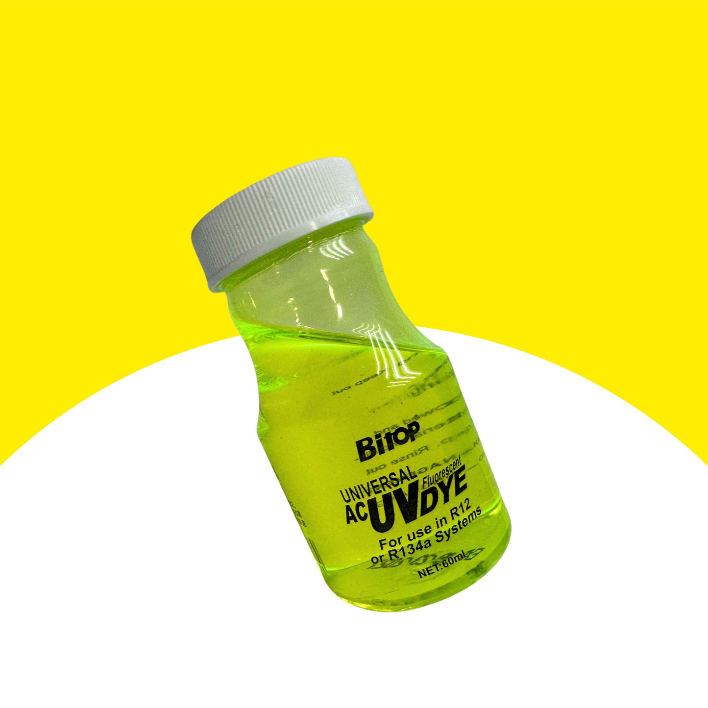 Bitop Universal AC UV Dye Fluorescent | Use in R12 or R134a System